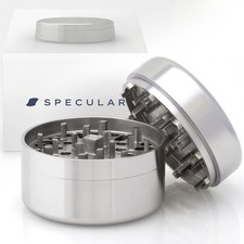 Molinillo de hierbas de acero inoxidable 2,5 pulgadas 3 piezas resistente 304 grado de acero OG1