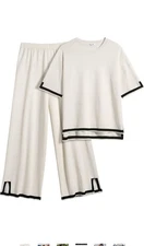 Ekouaer Women's Gorgeous Travel Lounge Set. Size XL.