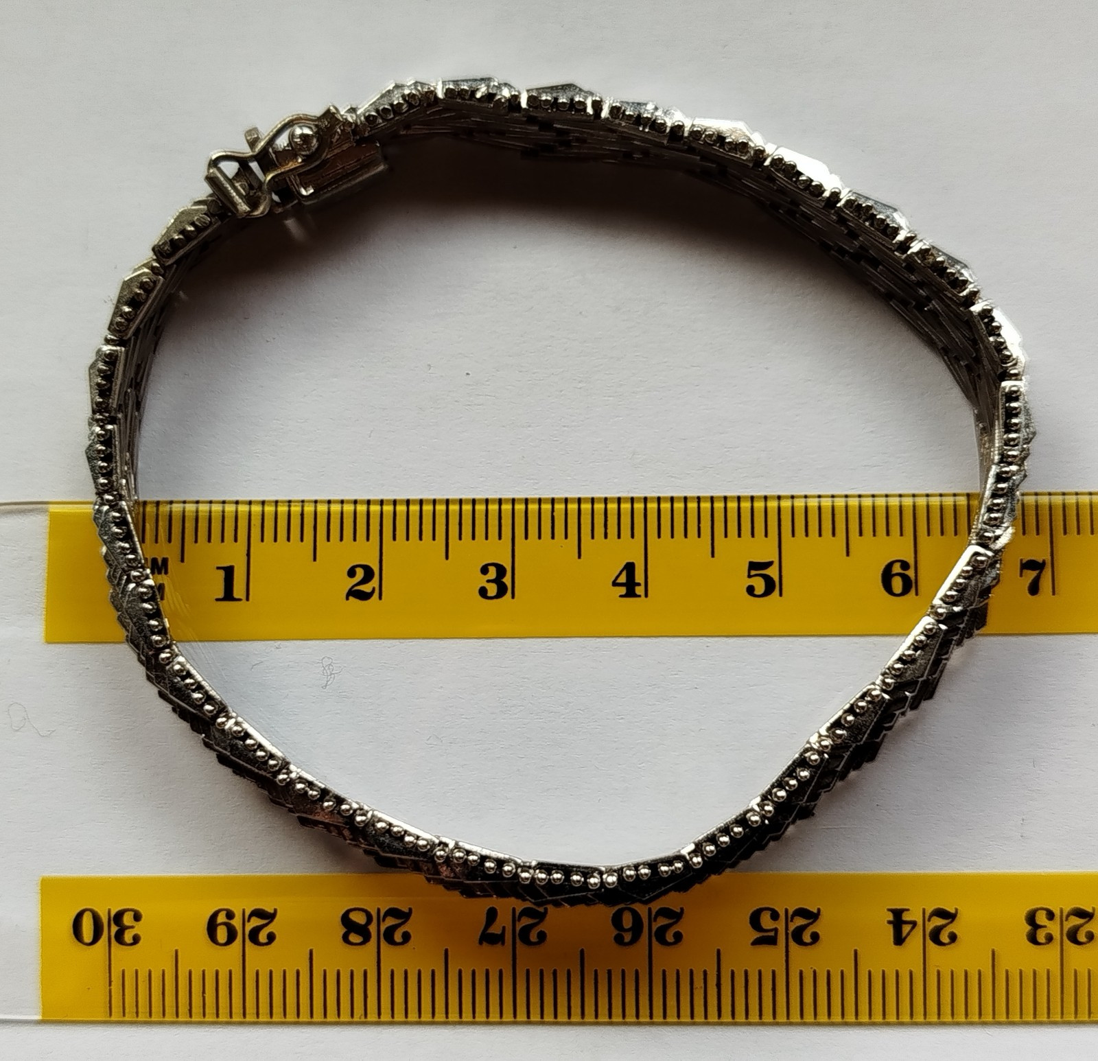 Solid 835 Silver Bracelet - image 14