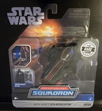 Star Wars Micro Galaxy Squadron Darth Vader’s Sith Interceptor RARE 1/15000 NEW