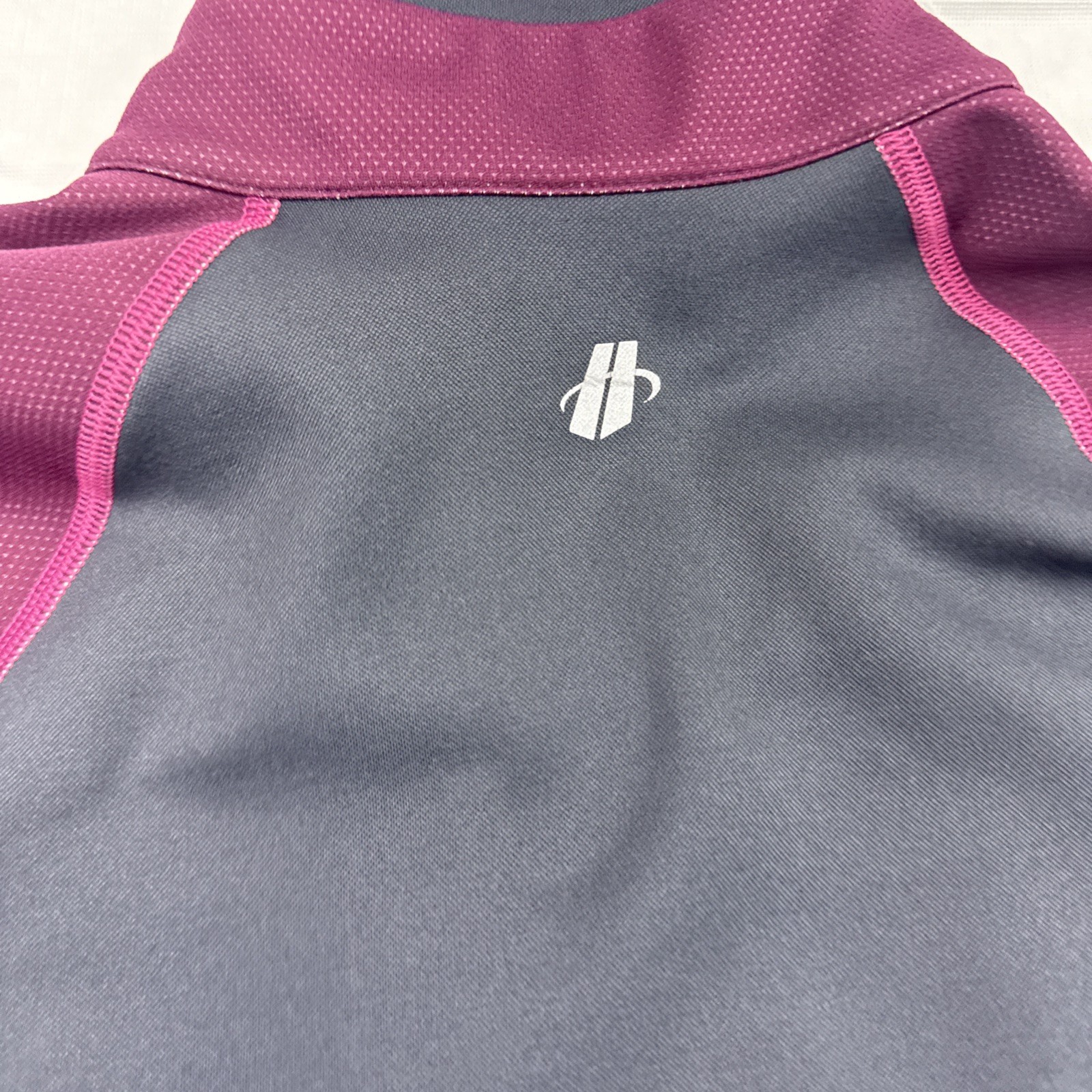 Hincapie Sportswear Cycling Jersey Long Sleeve Full Zip Womens Sz S Purple