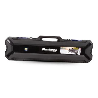 Outdoors 4455BB Rod Bunk Box, Portable Fishing Rod Storage, Black