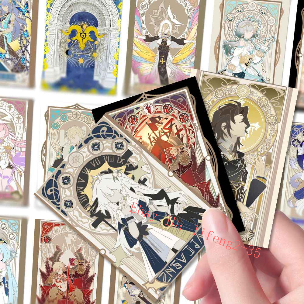 96Pcs Honkai: Star Rail Mydei Phainon Chrysos Heirs Tarot Card