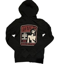 Hysteric Glamour Zip Hoodie Vintage 2000s-2010s Archive Used No Drawstrings
