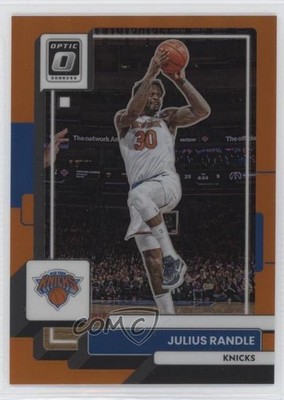 2022-23 Panini Donruss Optic Orange Prizm 1/199 Julius Randle #23 pe8