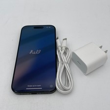 Apple iPhone 16 Pro - 256GB - A3083 - Black - Titanium - Unlocked Fair Condition