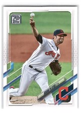 Adam Plutko 2021 Topps Baseball #189 Cleveland Indians
