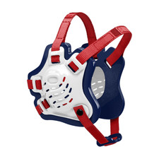 Cliff Keen F5 Tornado Wrestling Headgear/Earguards, Translucent/Navy/Scarlet