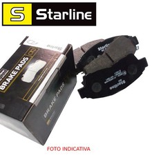 KIT PASTIGLIE FRENO POST STARLINE FIAT CROMA 1.9 D MJT 88KW 05>11 BDS484P