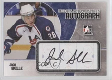 2007-08 ITG Heroes and Prospects Auto Jack Skille #A-JSK Rookie Auto RC 0nr3
