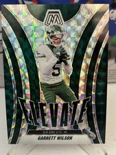 GARRETT WILSON 2025 PANINI MOSAIC ELEVATE SILVER MOSAIC PRIZM #19 JETS & OSU