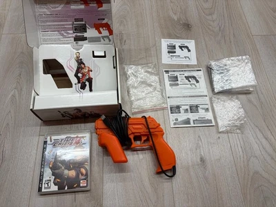 TIME CRISIS 4 + GUNCON3 + SENSORS - PLAYSTATION 3 - LIKE NEW - Bild 1 von 3