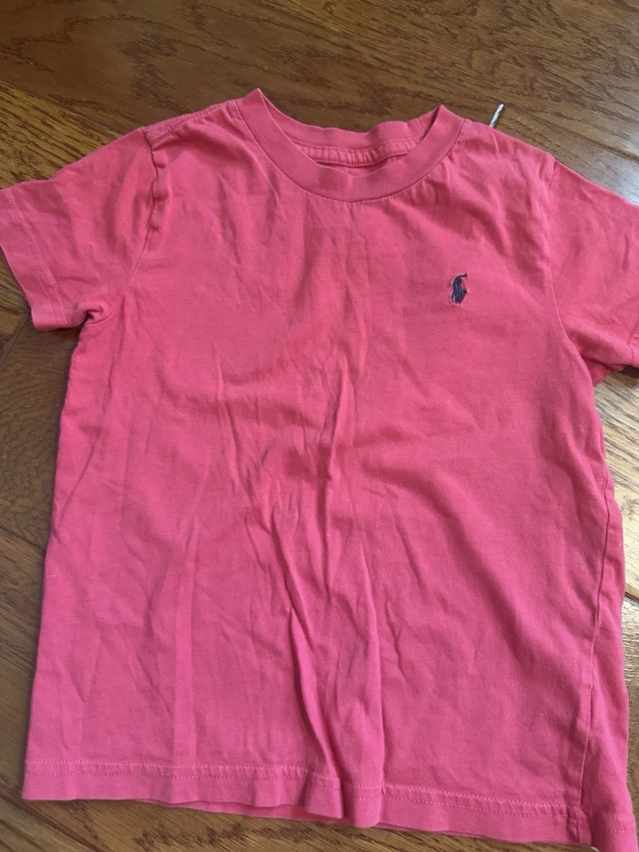 Paquete de camisas polo de manga corta Ralph Lauren de 5 piezas talla 3-5T Foto 4 de 4