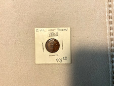 1863 Patriotic Civil War Token First In War Peace Horseman Union For Ever