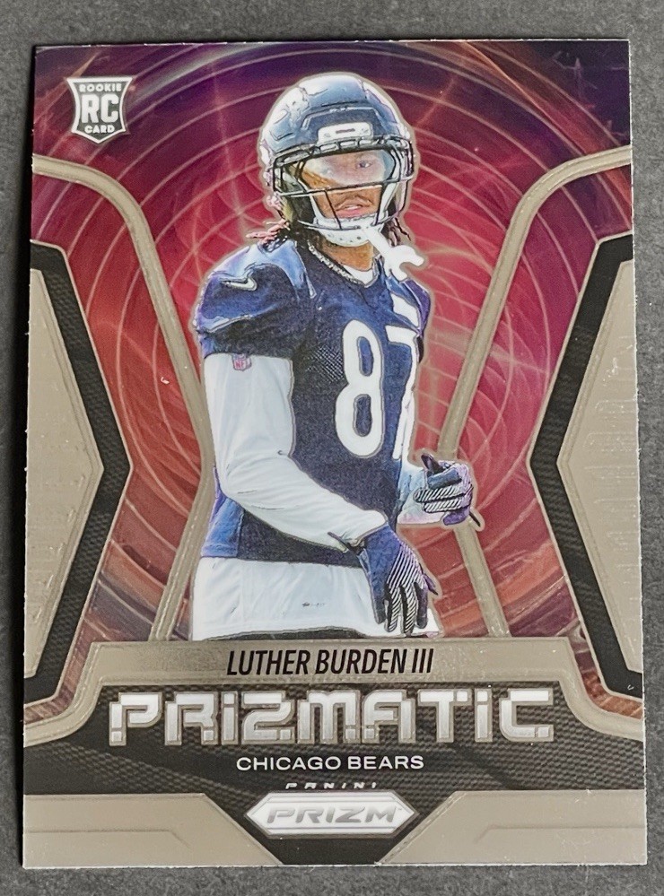 2025 Panini Prizm Luther Burden III Rookie Prizmatic RC #18 Bears