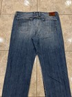 Lucky Brand 361 Vintage Straight Mens Jeans 40X34 Distressed Wash Blue Denim — photo 3