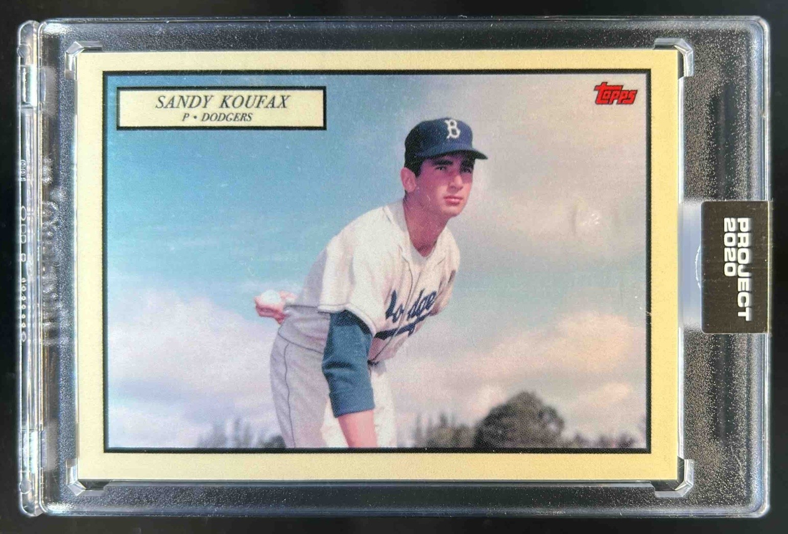 2020 Topps Project Sandy Koufax #36 Dodgers
