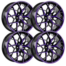 Set-4 Shift Piston 20x8.5 5x114.3 35mm Black Purple Wheels Rims 20 Inch Set-4 Shift Piston 20x8.5 5x114.3 35mm Black Purple Wheels Rims 20 Inch