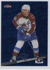 2025 Upper Deck Fleer Ultra Medallions Sapphire Blue 3/25 Gabriel Landeskog 17id