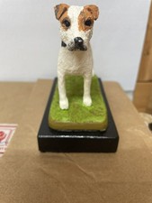 White Lakeland Working Terrier Ornament, Lakeland,Patterdale, Working Dog