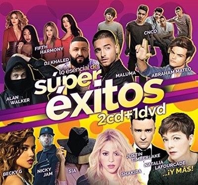MALUMA CNCO SHAKIRA - Super Exitos 2 's + Latin American Import 37 Songs & 33