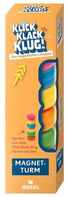 Klick Klack Klug Magnetturm Spiel 90980 Deutsch 2026 moses. Verlag GmbH