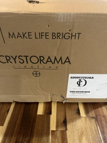 Crystorama Lighting Group FUL-905 Fulton 3 Light 18"W Semi-Flush - Gold - Picture 7 of 10