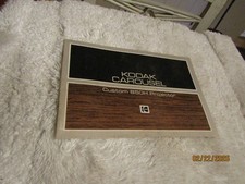 Vintage Kodak Carousell Custom 850H Slide Projector Owners Manual 1974