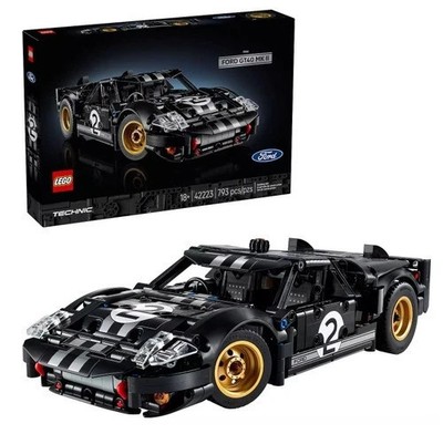 LEGO Technic Ford GT40 MK II 42223 Complete Set 793 Pieces 18+ Box Plastic