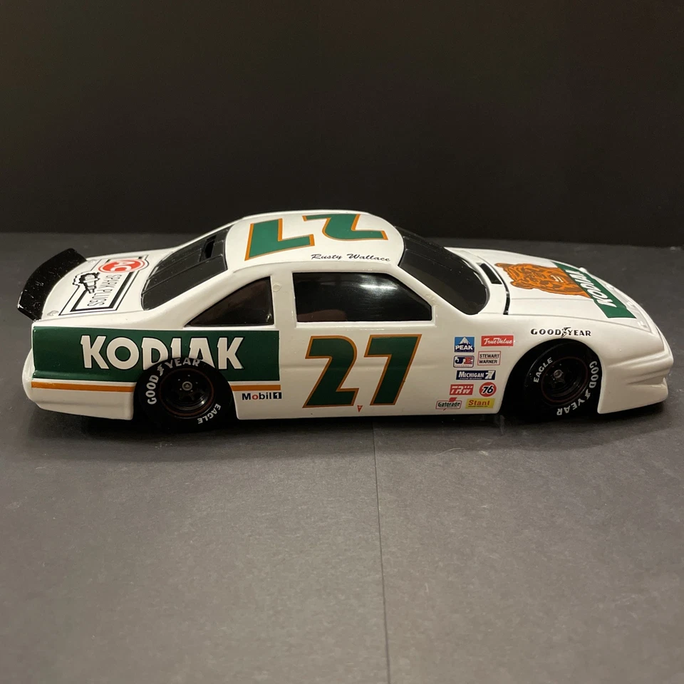 #27 Rusty Wallace Kodiak 1995 escala 1/24 acción diecast SIN CAJA banco de monedas Foto 4 de 4