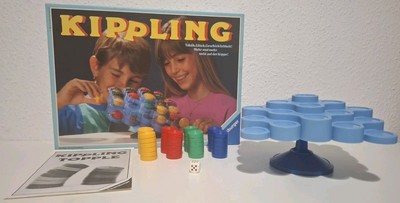   Ravensburger Kippling Topple Gesellschaftsspiel 1983 Vollständig Vintage Kult
