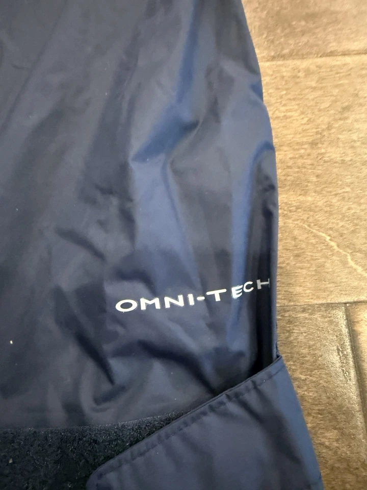 Pantalones de lluvia impermeables Columbia para hombre azul marino Rebel Roamer Shell Omni Tech talla M Foto 4 de 4