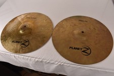 Zildjian Planet Z 13" 33cm Hi-Hat Cymbals Pair Top and Bottom