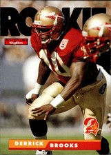 Derrick Brooks #190 1995 SkyBox Impact Tampa Bay Buccaneers