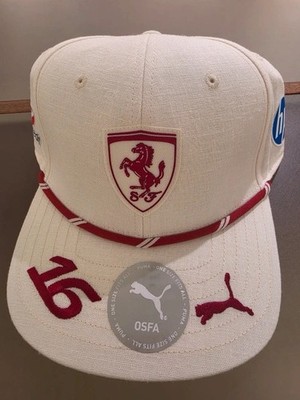 2026 F1 Scuderia Ferrari Charles Leclerc Monaco GP Limited Formula One Team Cap