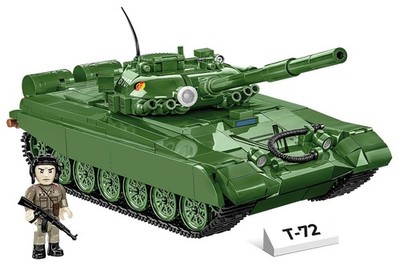 COBI T-72 East Germany Soviet Tank Model Armed Forces Building Block Set # 262