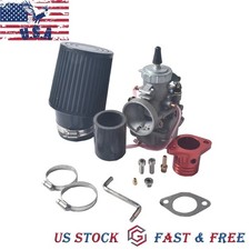 34mm Carburetor &Air Filter Adapter Kit For Predator GX390 420cc Mikuni GoKartUS
