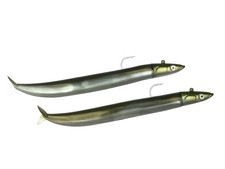 Fiiish Crazy Sand Eel Double Combo 180mm/7" - 2 montés