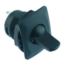On-Off Black Panel Mount Flick Toggle Switch SPST R13-402A