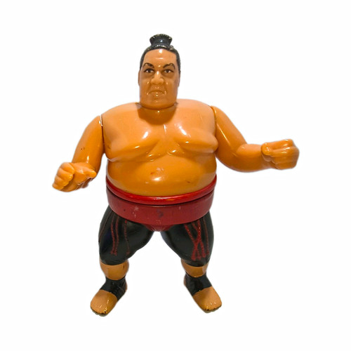 WWF Hasbro Yokozuna Vintage Wrestling Action Figur...