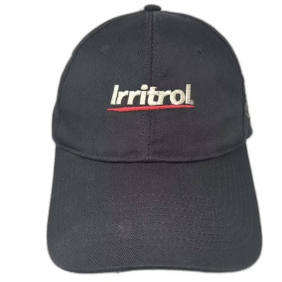 Irritrol PRONLY Snapback Hat Black White OS Adjustable Embroidered Cap Logo