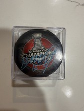 Andre Burakovsky Signed Washington Capitals, Stanley Cup Champions Puck