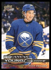 Noah Ostlund 2025-26 Upper Deck UD Canvas #C-112 Rookie Buffalo Sabres