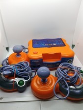 VTech Vsmile TV Learning System Lot 1 Console 2 controllers 16 games Tested Work