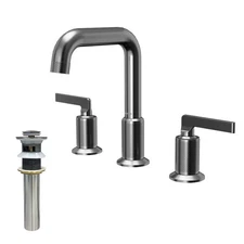 Karran USA KBF534 Gillingham 1.2 GPM Widespread Bathroom Faucet - Gunmetal Grey