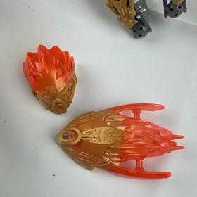 LEGO Bionicle 71308 Tahu Uniter of Fire & 71303 Ikir Creature of Fire Incomplete