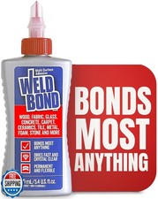 Weldbond All Purpose Glue, Bonds Most Anything Non-Toxic Glue, U