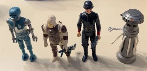 Star Wars 1980 Kenner Empire Strikes Back Lot Of 4 Figures With Original Guns