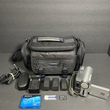 Samsung SC-D353 MiniDV Digital Camcorder Bundle Tested Bag Batteries Charger