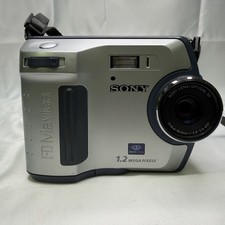 Sony FD Mavica MVC-FD100 Digital Camera 1.2MP 3x Optical Zoom Blue Tested